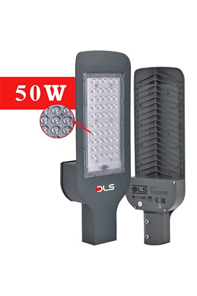 DLS 50W Lensli Bahçe ve Sokak LED Armatür, Beyaz Işık, Dayanıklı ve Enerji Ve...