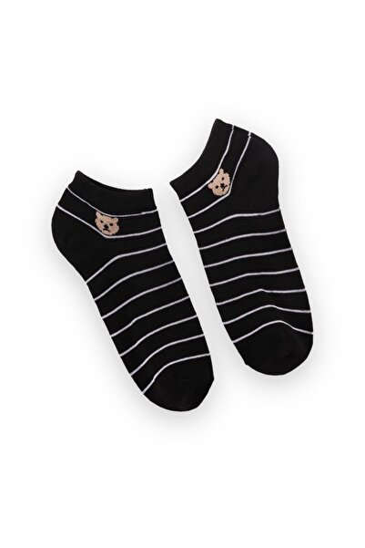 footmania Σετ γυναικείες κοντές κάλτσες 5' με διπλό σχέδιο