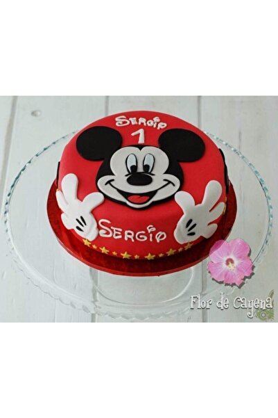 hedimo Mickey Mouse Minnie Mouse Kare Resimli Yenilebilir Şeker Kağıt Pasta Ve Kurabiye Baskısı