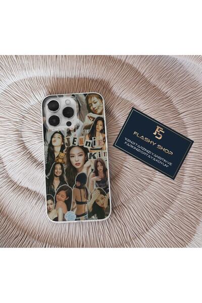 Flashy Shop Samsung Galaxy A52 Uyumlu Blackpink Jennie Kim Tasarımlı Şeffaf K...