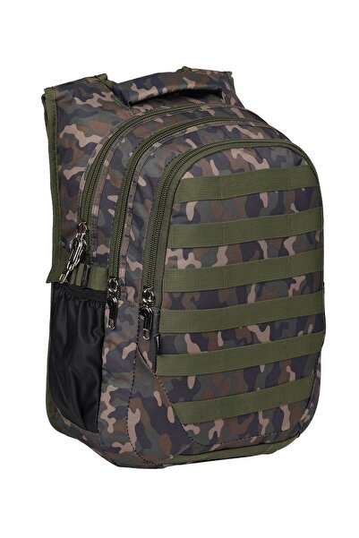 RKY SERENITY Relaxion Camouflage Patterned Backpack with Bat Back Support