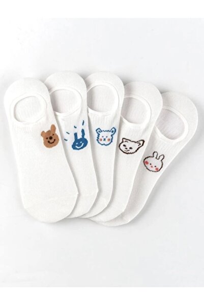 footmania Σετ 5" Ζευγάρι Γυναικείες χαριτωμένες (αόρατες) κάλτσες μπαλαρίνας