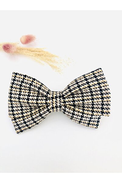 seyranat Καφέ φιόγκος πολυτελείας ποιότητας με αυτόματο κλιπ με σχέδιο κασταν...