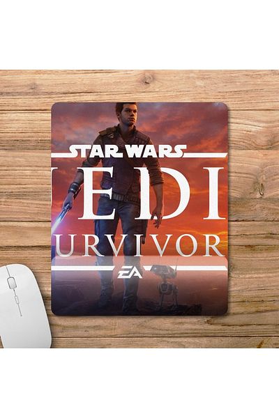 Pixxa نموذج لوحة الماوس ستار وورز: Jedi Survivor مع دعم المعصم - 1