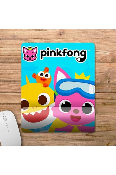 Pixxa Pinkfong - موديل لوحة ماوس يوتيوب مع دعم للمعصم - 2