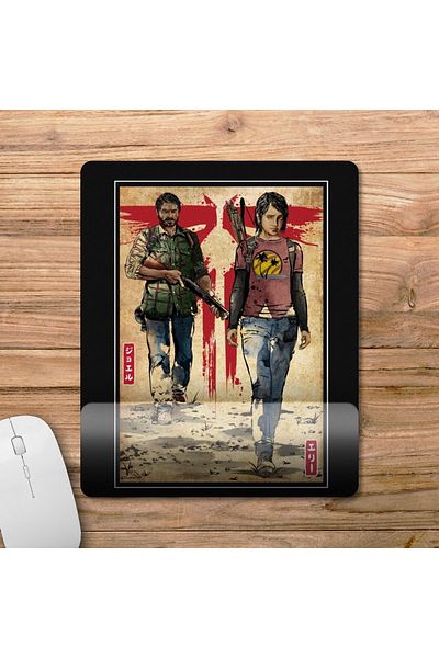 Pixxa نموذج لوحة الماوس لدعم المعصم بتصميم The Last Of Us - 1