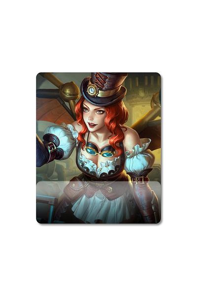 Pixxa Mobile Legends - موديل لوحة ماوس أليس مع مسند للمعصم - 2