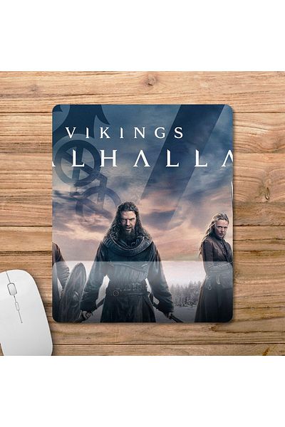 Pixxa نموذج لوحة الماوس Vikings: Valhalla مع دعم المعصم - 1