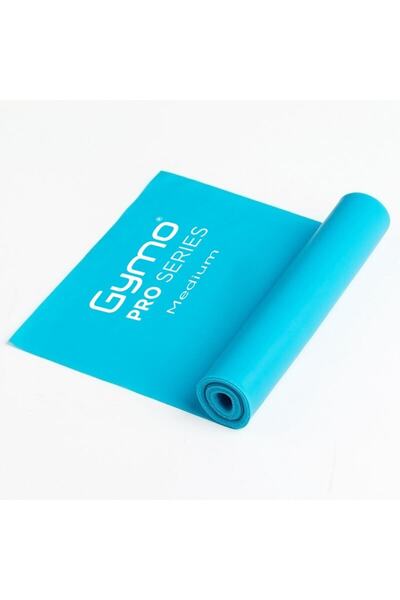 Gymo Egzersiz Pilates Yoga Esnetme Bandı Direnç Lastiği Mavi Medium