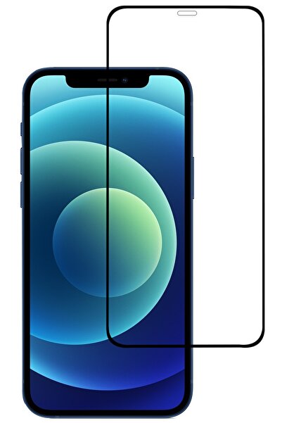 CEPSTOK Iphone 12 Kırılmaz Cam 5d Premium Safir Curve Tam Kaplayan Kavisli Ek...