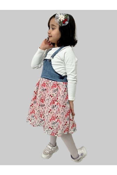 Esterella Girl's Gilet / Bodysuit Dress/Buckle Dress