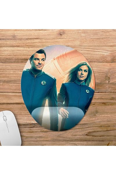 Pixxa نموذج لوحة الماوس لدعم المعصم من Orville - 2 بيضاوي