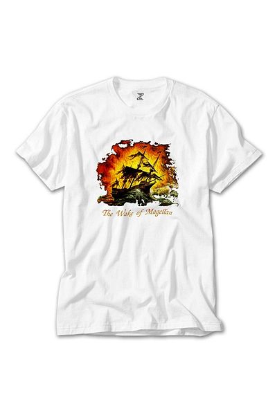 Z zepplin Savatage The Wake Of Magellan White T-Shirt