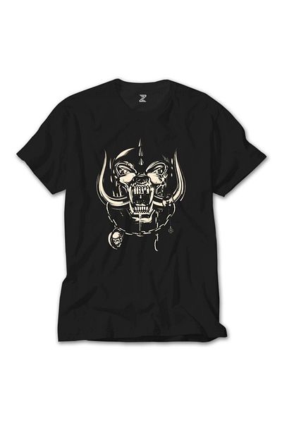 Z zepplin Μαύρο μπλουζάκι με λογότυπο Motörhead