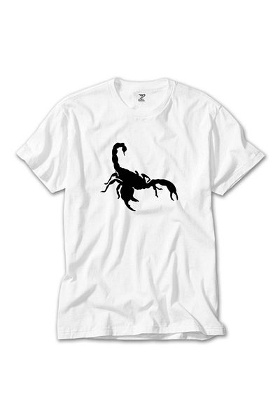 Z zepplin Tricou alb cu sigla Scorpions