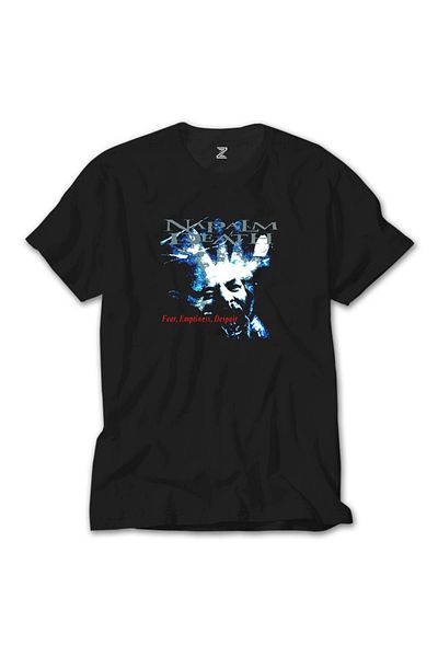 Z zepplin Μαύρο μπλουζάκι Napalm Death Fear Emptine