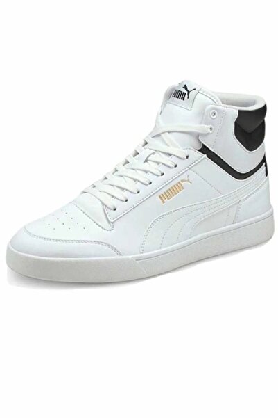 Puma Shuffle Mid Whide-black-gold