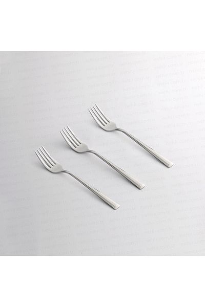 Nehir Milano Simple 6-Piece Sweet Fork