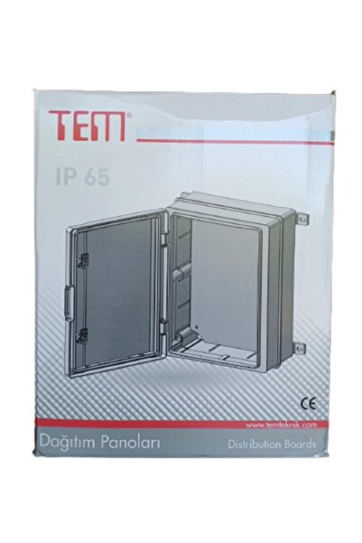 TEM Pano Trifaze Sayaçlı 24 Sigortalı Opak Kapaklı 40x50x20 Cm