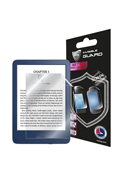 Kindle Touch 6” E-book Reader (2022) Compatible Invisible Screen Protector