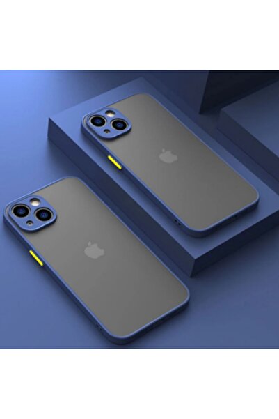 Nezih Case Apple Iphone 11 Kamera Korumalı Renkli Silikon Kılıf (PARMAK İZİ Y...