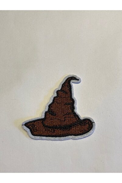 StüdyoÜmitTişört قبعة هاري بوتر الساحرة - حجاب، تزوير، رقعة جينز مع تفاصيل رق...