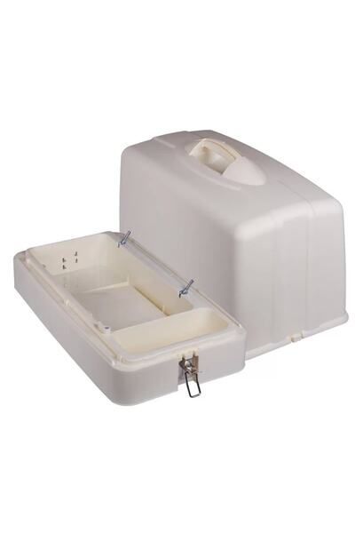 ofisturka Moonstar Ev Tipi Aile Dikiş Makinesi Plastik Krem Çanta