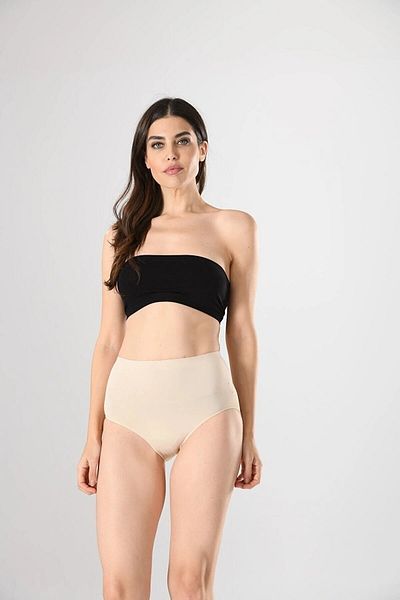 Miss Fit Chiloți de damă fără cusături, cu talie înaltă Bato Slip Basic, fără sudură