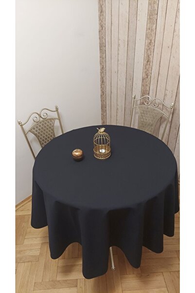gonk Round, Duck (Liquid Repellent, Stain Resistant) Fabric, Table Cloth