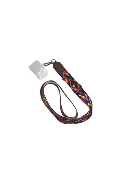 İstanbul Teknoloji Κορδόνι λαιμού και λουράκι τηλεφώνου (με θήκη για ετικέτα)