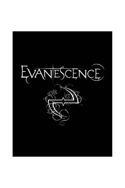 Z zepplin Logo Evanescence și text Patch mare pe spate