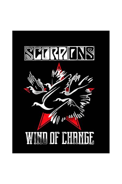 Z zepplin Scorpions Wind Of Change Patch mare pe spate