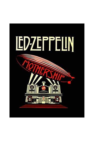 Z zepplin Patch-ul mare pentru spate Led Zeppelin Mothership