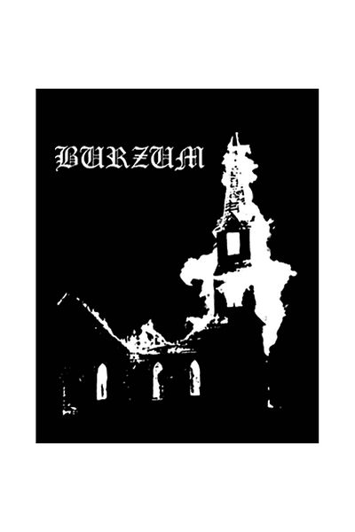 Z zepplin Burzum Burn Church Patch mare pe spate