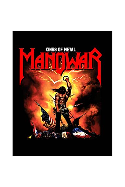 Z zepplin Manowar Kings Of Metal Patch mare pe spate