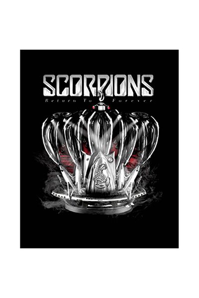 Z zepplin Scorpions Return To Forever Patch mare pe spate