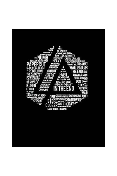 Z zepplin Patch cu spate mare fără mâneci Linkin Park