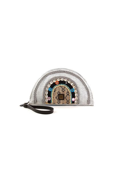 EFERRI Handtasche - Grau - Unifarben