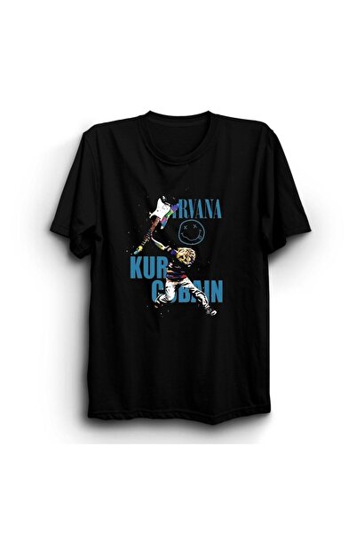 The Fame Kurt Kobejn, Nirvana, Flight, majica rok metal benda