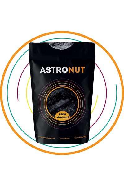 Astronut Large Black Grapes with Seeds 500 gr