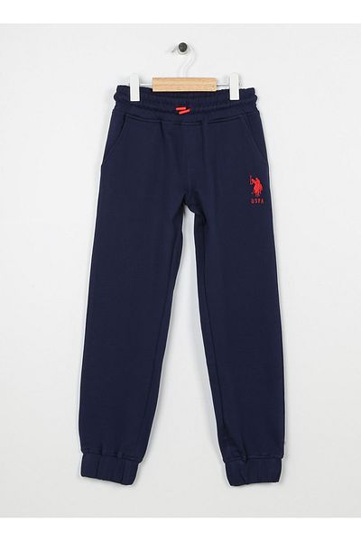 U.S. Polo Assn. Pantaloni de trening pentru băiat, albastru bleumarin, skinny Javyıy023