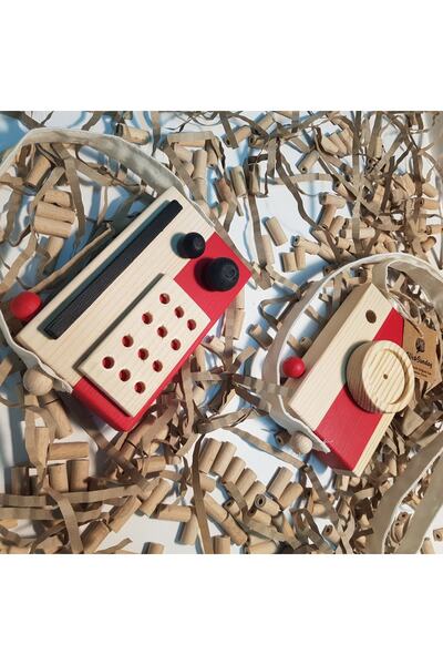 aswood Wooden Handmade Waldord Gift Baby Toy Set, Decorative Toy, Educational Toy, Children's Toy