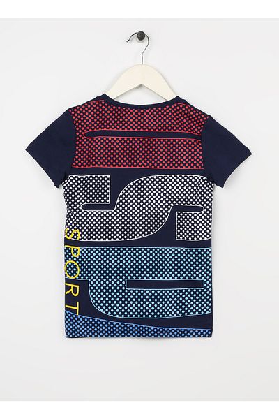 U.S. Polo Assn. Plain Navy Blue Boy's T-shirt Punokids