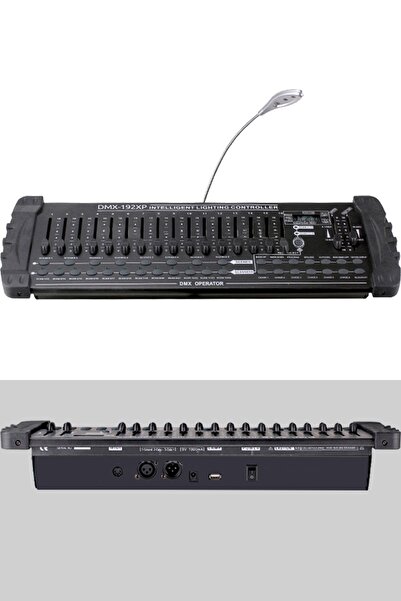 Quenlite Dmx-192xp-384b Işık Kontrol Mikseri Masası Led Aydınlatmalı 384 Kanal