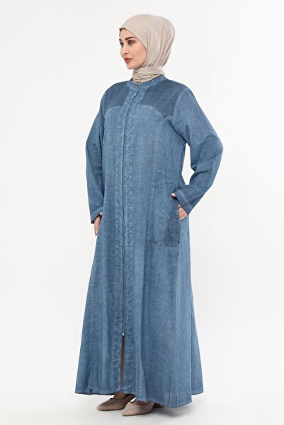 ÇIKRIKÇI TEKSTİL ŞİLE BEZİ Otantik Fermuarlı Ferace Yazlık Tril Tril Pamuklu ...