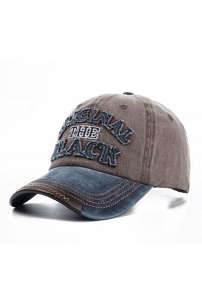 Şapka Market Original Black Brown Navy Blue Baseball Cap