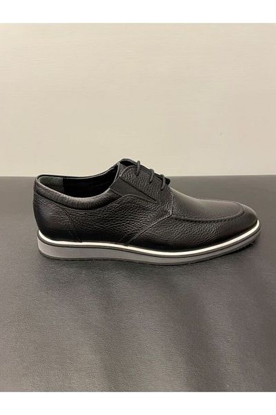 JAMES FRANCO Men's Genuine Leather Eva Sole Classic Shoes