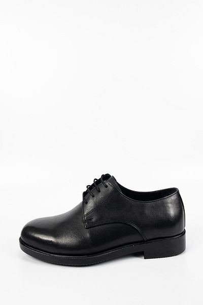 Tutku Men's Black Classic Orthopedic Shoes