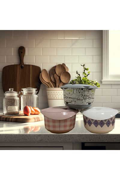 HOBBY LİFE Chef Deco Mixer Bowl Large (1 Pc)