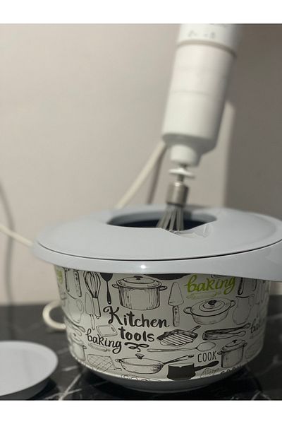 HOBBY LİFE Chef Deco Mixer Bowl Large (1 Pc)